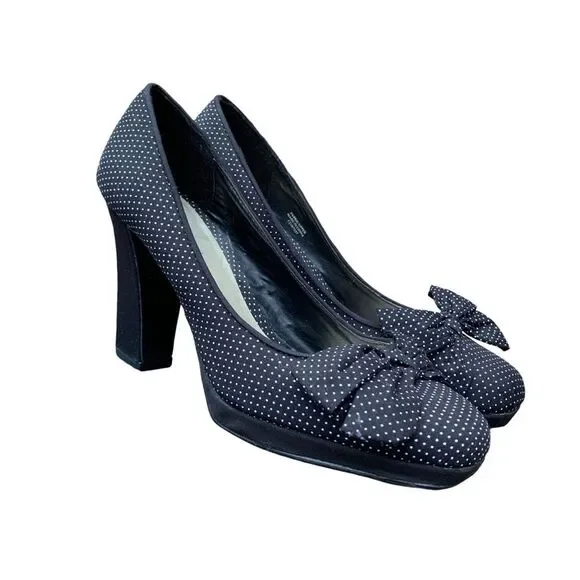 Polka Dot High Heels - Picture 4 of 13